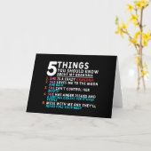 5 Wat je moet weten over mijn oma Kaart (Gele Bloem)