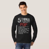5 Wat je moet weten over mijn Pop Vaderdag T-shirt (Voorkant volledig)