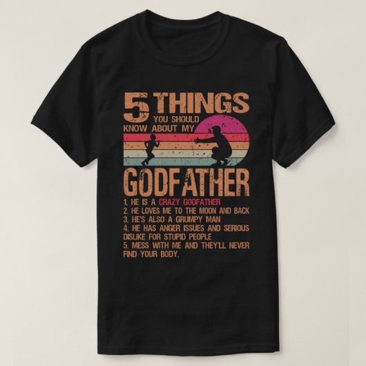 5 Wat je moet weten over mijn vader T-shirt (Design voorkant)