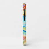 *~* 5 Waterverf Zee Strand Parapluzand Case-Mate iPhone Case (Achterkant/links)