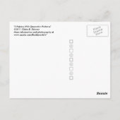 5 weefsels met geometrische patronen briefkaart (Achterkant)