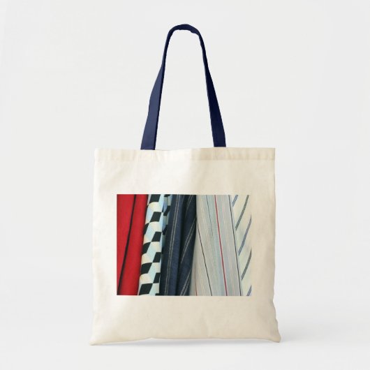 5 Weefsels met geometrische patronen Tote Bag (Voorkant)