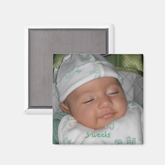 5 weken, 5 weken magneet (Voorkant / Achterkant)