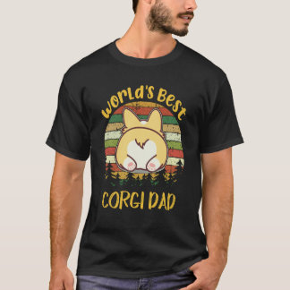 5 Werelds Beste Corgi Vader Corgi T-shirt