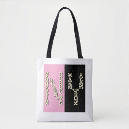 5 wijken van New York Design Canvas tas