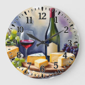 #5  Wijn en kaas Grote Klok (Voorkant)