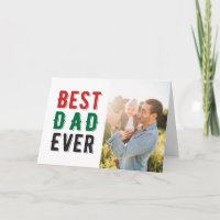 5"x7" "Beste papa ooit" Vaderdagkaart
