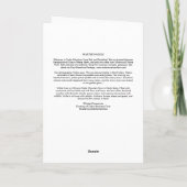 5 "x7" gevouwen Kaart | kersenboomplas (Achterkant)