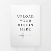 5 "x7" Trifold Letter Fold Kaart (Cover)