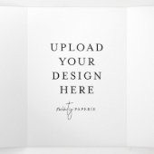 5 "x7" Trifold Letter Fold Kaart (Binnenkant midden)