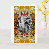 5"x7" Vouwkaart Kaart (Gele Bloem)