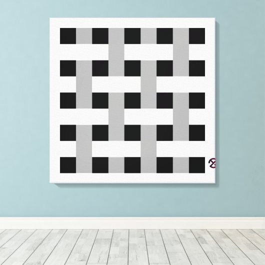 5 X 5 CANVAS AFDRUK (Insitu (Houten vloer))