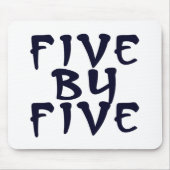 5 x 5 muismat (Voorkant)