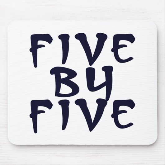 5 x 5 muismat (Voorkant)