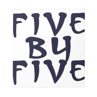 5 x 5 notitieblok