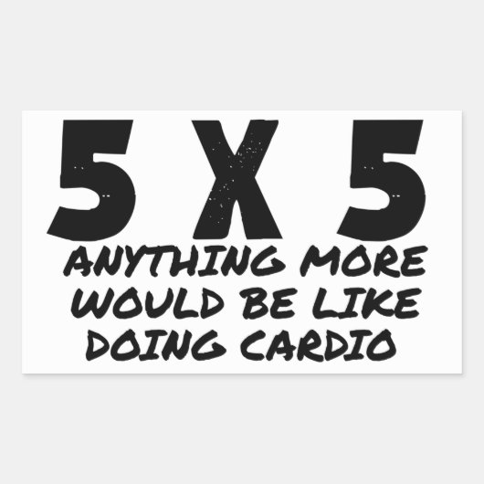 5 x 5 rechthoekige sticker (Voorkant)