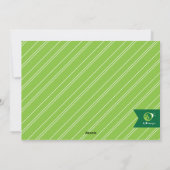 5 x 7 1 Fotokaart voor vrede, liefde en vreugde Feestdagenkaart (Achterkant)