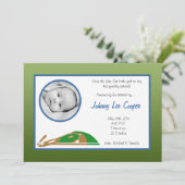 5 x 7 Aankondiging van de Bal van de Basis van de  (Staand voorkant)