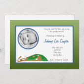 5 x 7 Aankondiging van de Bal van de Basis van de  (Voorkant / Achterkant)