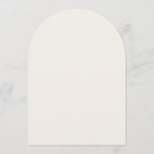 5 x 7 arch bloementuin vrijgezellenfeest teken kaart (Achterkant)