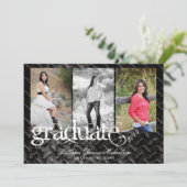 5 x 7 bekendmaking van de hoge prijs van metaal ui aankondiging (Staand voorkant)