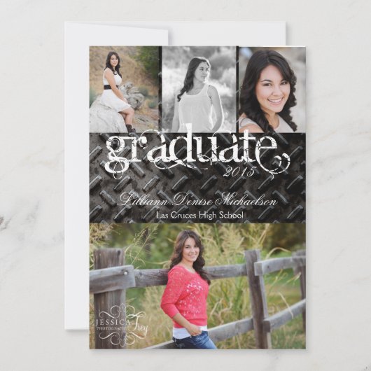 5 x 7 bekendmaking van de hoge prijs van metaal ui aankondiging (Voorkant)