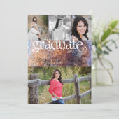 5 x 7 bekendmaking van Rusted Metal Old Steel Gru  Aankondiging (Staand voorkant)