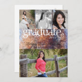 5 x 7 bekendmaking van Rusted Metal Old Steel Gru  Aankondiging (Voorkant / Achterkant)