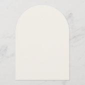 5 x 7 boogvormige Kaarten & Gifts bloemenbord vrij (Achterkant)