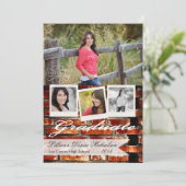 5 x 7 Brick Wall Grunge Building Hogere aankondigi Aankondiging (Staand voorkant)