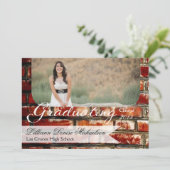 5 x 7 Brick Wall Grunge Building Hogere aankondigi Aankondiging (Staand voorkant)