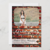 5 x 7 Brick Wall Grunge Building Hogere aankondigi Aankondiging (Voorkant)