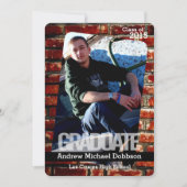 5 x 7 Brick Wall Grunge Building Hogere aankondigi Aankondiging (Voorkant)