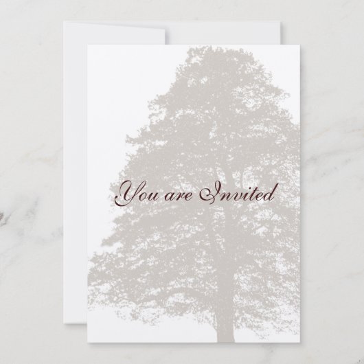 5 x 7 bruine eik - Weddenschap Kaart (Achterkant)