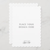 5" x 7" Card Printing Kaart (Voorkant / Achterkant)