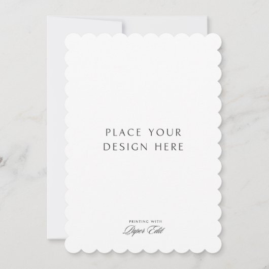 5" x 7" Card Printing Kaart (Voorkant)