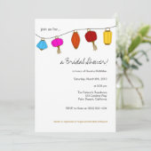 5 x 7 Chinese lampions Kaart (Staand voorkant)