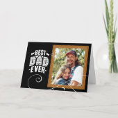 5" x 7" Custom Vaderdag Kaarten 'Beste vader ooit' (Voorkant)