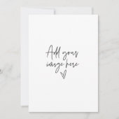 5 x 7 Custom Weddenschap Invitation Holiday-fotoka Kaart (Voorkant)