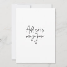 5 x 7 Custom Weddenschap Invitation Holiday-fotoka