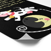 5 x 7 Diddle Diddle Rhyme Kinder Room Art Poster (Hoek)