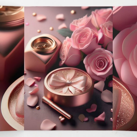 5" x 7" drievoudig letter vouw uitnodiging (Binnenkant midden)