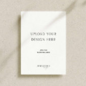 5 x 7" enkelzijdige Kaart afdrukken