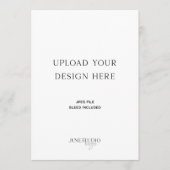 5 x 7" enkelzijdige Kaart afdrukken (Voorkant)