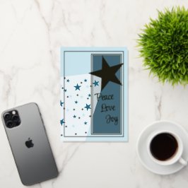 5 x 7 Folie gevouwen Wenskaart, kleur: goud, gemed Folie Wenskaart