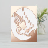 5" x 7" Folie Kerstkaart Folie Feestdagenkaart (Staand Voorkant)