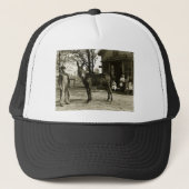 5 x 7 GLASS NEGATIVE Milwaukee Mule Trucker Pet (Voorkant)