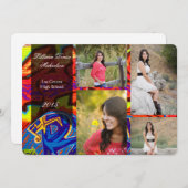 5 x 7 Graffiti Paint Air Brush Senior Aankondiging (Voorkant / Achterkant)