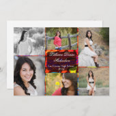 5 x 7 Graffiti Paint Air Brush Senior Aankondiging (Voorkant / Achterkant)