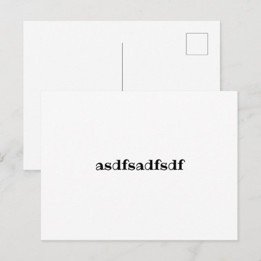 5 x 7-inch drieledige Letter Vold Holiday Kaart (Voorkant / Achterkant)